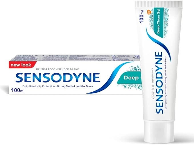 Sensodyne Toothpaste Deep Clean Gel, 100 ml