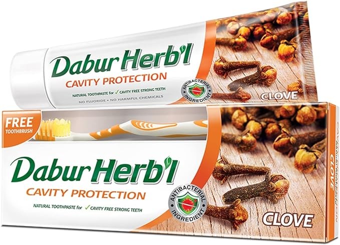 Dabur Herbal TP Clove 140gm+TB-CP